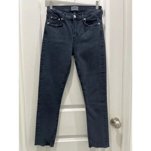 Agolde Ash Gray Skinny Denim Jeans Sz 26